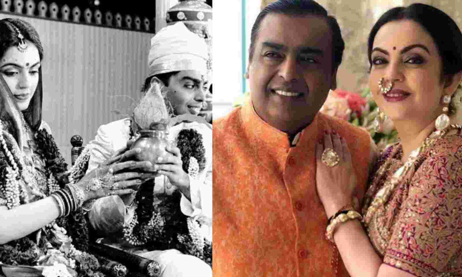 मुकेश नीता की शादी के 38 साल बाद तस्वीरें आई सामने इस तरह दोनों की थी लवस्टोरी | Pictures surfaced after 38 years of Mukesh Neeta's marriage, this is how their love story was